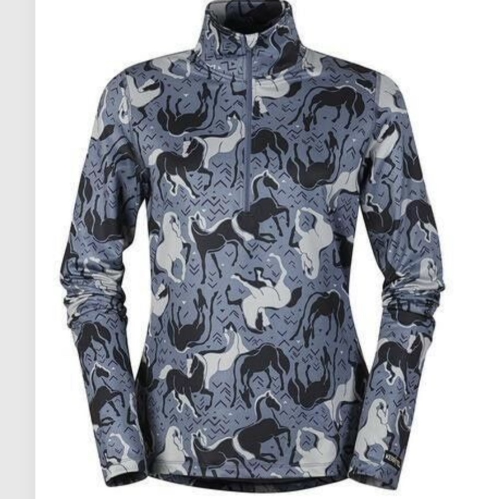 Kerrits Kid's Quarter Zip Equestrian Top